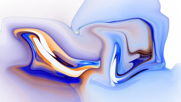 カラフルなサイケデリックな液状化の背景 — ストック写真