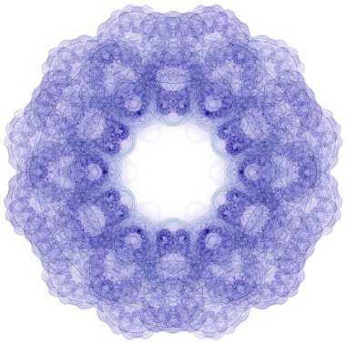 Yaratıcı tasarım için soyut fraktal çizim