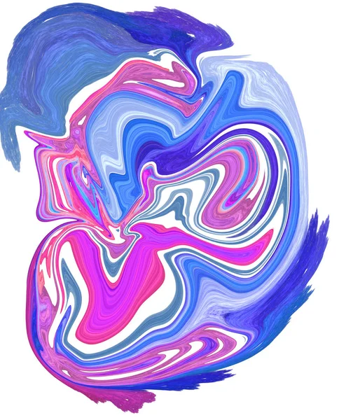 Colorato sfondo psichedelico liquefatto — Foto Stock