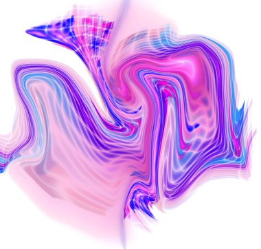 Renkli psychedelic sıvılaştırılmış arka plan