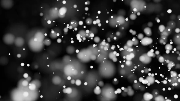 Beautiful monochrome bokeh blurred background defocused lights — Stock Photo, Image