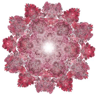 Yaratıcı tasarım için soyut fraktal çizim