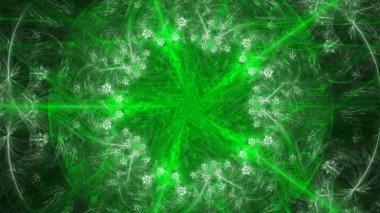 Yaratıcı tasarım için soyut fraktal çizim