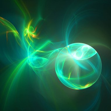 Yaratıcı tasarım için soyut fraktal çizim