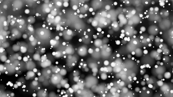 Hermoso bokeh monocromo fondo borroso luces desenfocadas — Foto de Stock