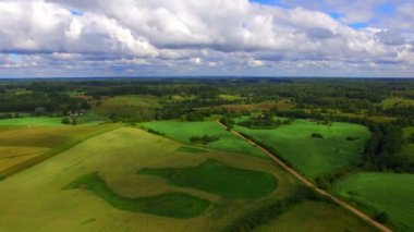 Drone uçuş tarım arazileri üzerinde