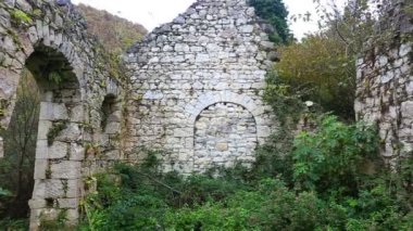 Görünüm eski kilise duvar mahvetti