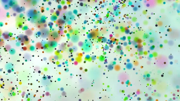 Hermoso bokeh colorido fondo borroso puntos desenfocados — Foto de Stock