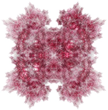 renkli soyut fraktal illüstrasyon