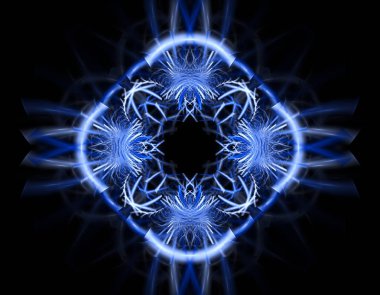 Yaratıcı tasarım için soyut fraktal çizim