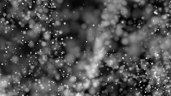 Beautiful monochrome bokeh blurred background defocused lights — Stock Photo, Image