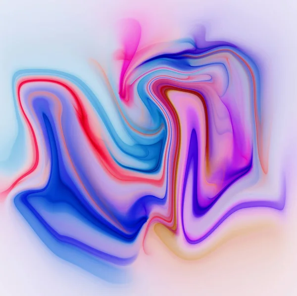 Цветной психоделический жидкий фон — стоковое фото