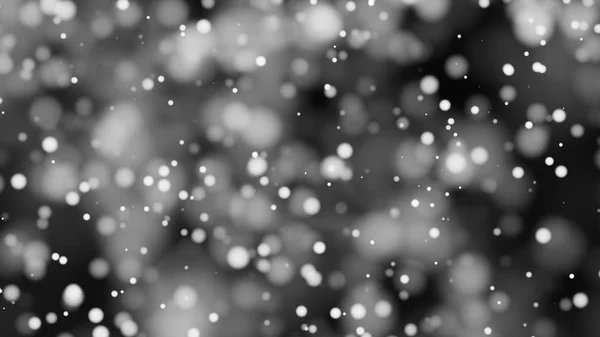 Beautiful monochrome bokeh blurred background defocused lights — Stock Photo, Image