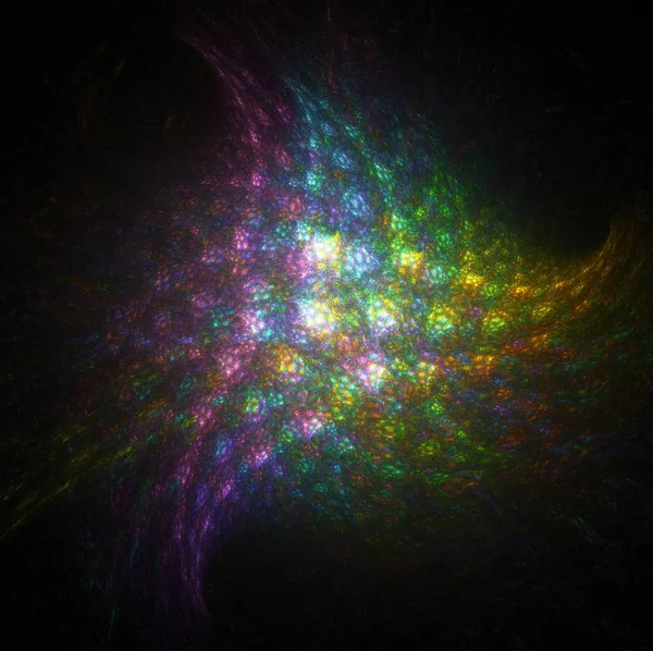 Ilustración fractal abstracta colorida — Foto de Stock