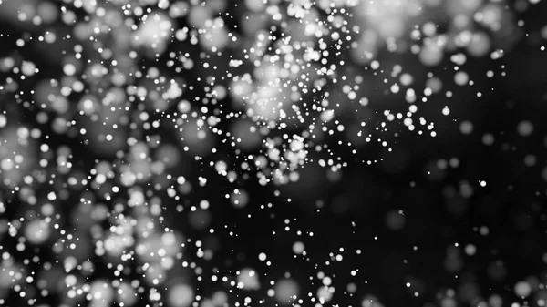 Hermoso bokeh monocromo fondo borroso luces desenfocadas —  Fotos de Stock