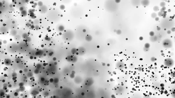 Gyönyörű fekete-fehér bokeh pontok defocused háttér világítás homályos — Stock Fotó