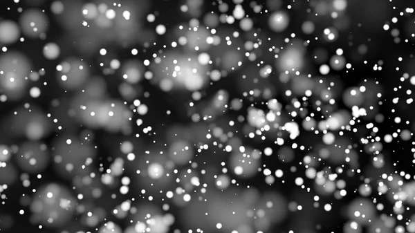 Beautiful monochrome bokeh blurred background defocused lights — Stock Photo, Image