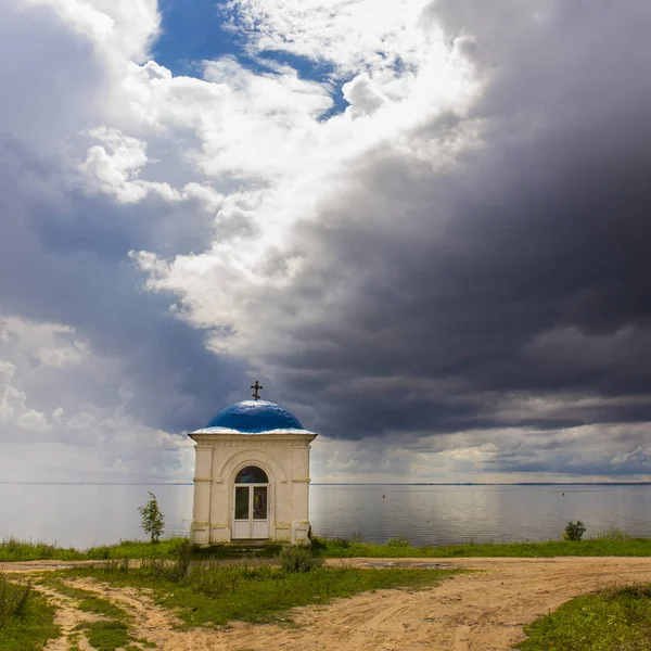 View on old orthodox chapel — Stock Photo, Image