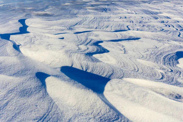 Nieve superficie estructura invierno fondo —  Fotos de Stock