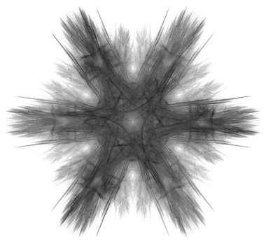 Yaratıcı tasarım için soyut fraktal çizim