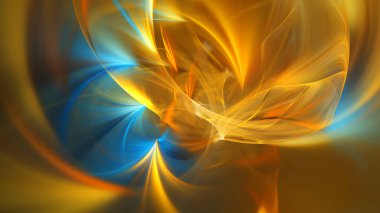 Yaratıcı tasarım için soyut fraktal çizim