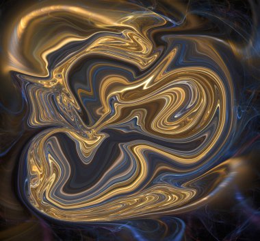 Renkli psychedelic sıvılaştırılmış arka plan