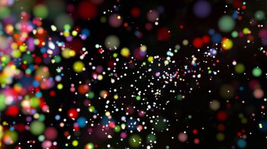 Güzel renkli bokeh arka plan defocused ışıklar bulanık