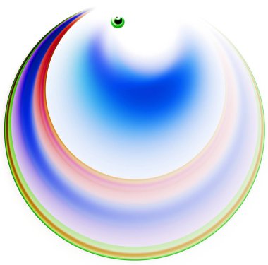 Yaratıcı tasarım için soyut fraktal çizim