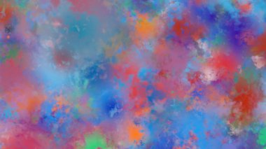 Güzel bulanık arka plan ile ufuk ışık