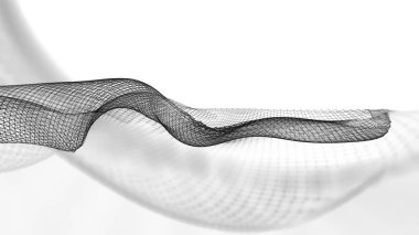 Soyut dalga yapısı bilimsel arka plan