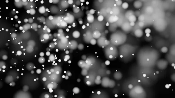 Beautiful monochrome bokeh blurred background defocused lights — Stock Photo, Image