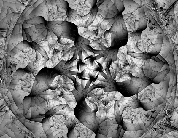 Ilustração fractal abstrata para design criativo — Fotografia de Stock