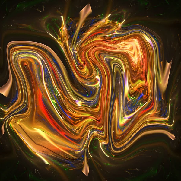 다채로운 환각 액 화 배경 — 스톡 사진