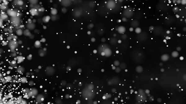 Hermoso bokeh monocromo fondo borroso luces desenfocadas — Foto de Stock