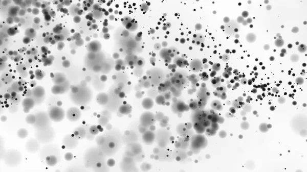 Gyönyörű fekete-fehér bokeh pontok defocused háttér világítás homályos — Stock Fotó