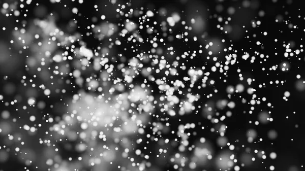 Bella monocromatica bokeh sfondo sfocato luci sfocate — Foto Stock