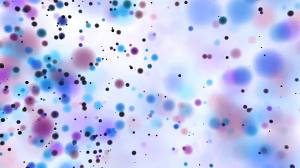 Beautiful colorful bokeh blurred background defocused dots — Stock Photo, Image