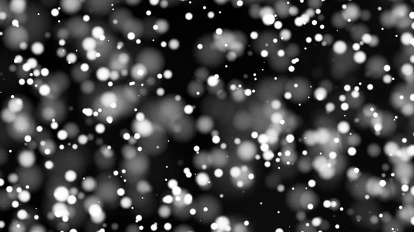 Beautiful monochrome bokeh blurred background defocused lights — Stock Photo, Image