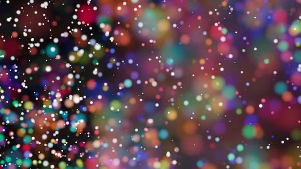 Hermoso bokeh colorido fondo borroso luces desenfocadas —  Fotos de Stock