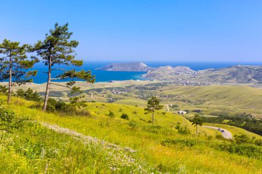 Güzel Kırım yeşil manzara