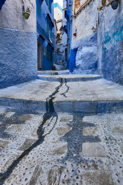 View on old narrow traditional street at Medina — Stock Photo, Image