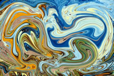 Sıvı dalga gibi arıyorsunuz renkli psychedelic arka plan