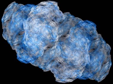 renkli soyut fraktal illüstrasyon