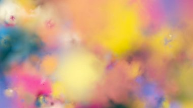 Güzel bulanık arka plan ile ufuk ışık