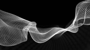 Soyut dalga yapısı bilimsel arka plan