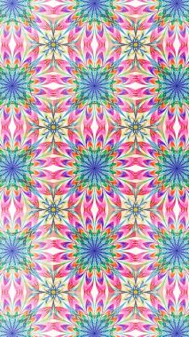 Yaratıcı tasarım için soyut fraktal çizim