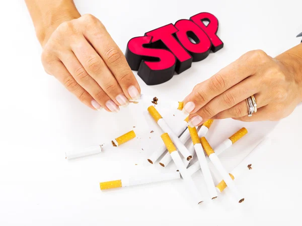 Stop smoking concept