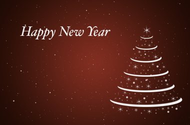 Mutlu yıllar kartı.