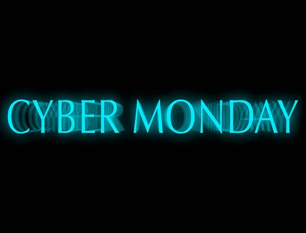 Cyber pondělí pozadí — Stock fotografie