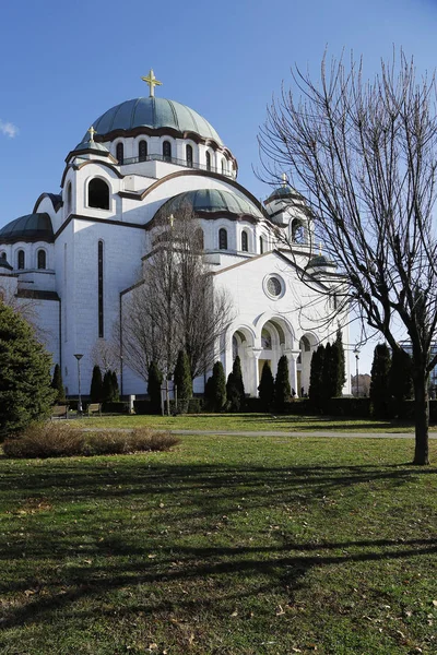 Ορθόδοξη Εκκλησία Sveti Αγίου Σάββα Βελιγραδίου — Φωτογραφία Αρχείου
